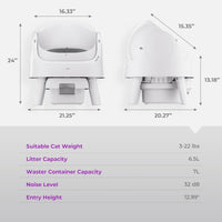 EffortlessClean Cat Litter Box™