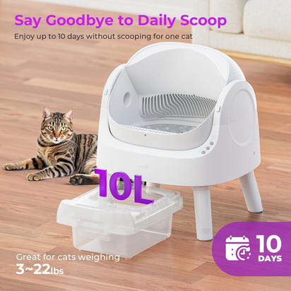 EffortlessClean Cat Litter Box™